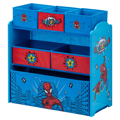 Spider-Man Storage Set (Trunk, shops 2 pack cubes, Sequin Cube and Hamper)